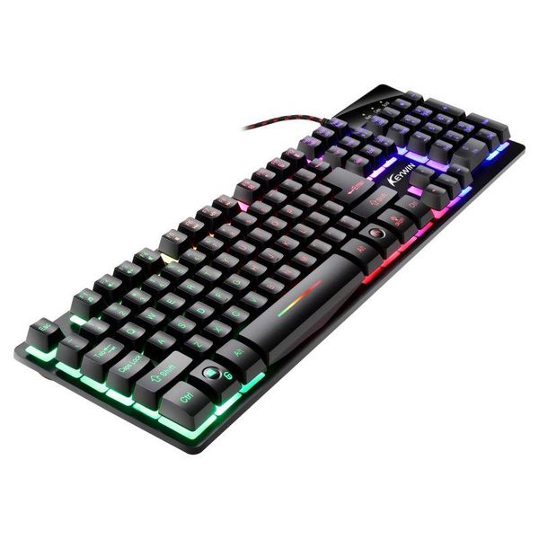robotic feel gaming keyboard deskcomputer chicken 104-key wired colorful luminous keyboards
robotic feel gaming keyboard deskcomputer chicken 104-key wired colorful luminous keyboards