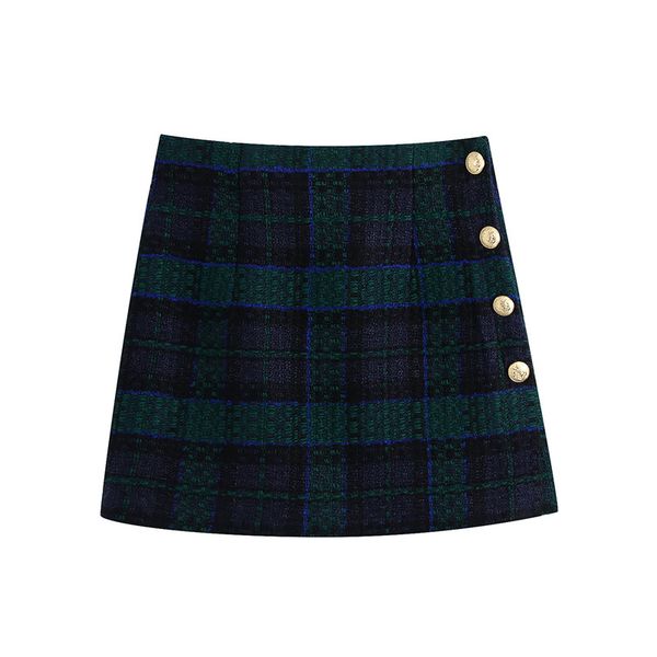 fashion tweed skirt woman high waist button short female streetwear a-line s 210430, Black
fashion tweed skirt woman high waist button short female streetwear a-line s 210430, Black