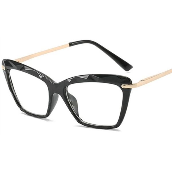 fashion sunglasses frames transparent lens metal legs brand designer eyeglasses optical acetate rim spectacles for women eyewear glasses fra, Black
fashion sunglasses frames transparent lens metal legs brand designer eyeglasses optical acetate rim spectacles for women eyewear glasses fra, Black