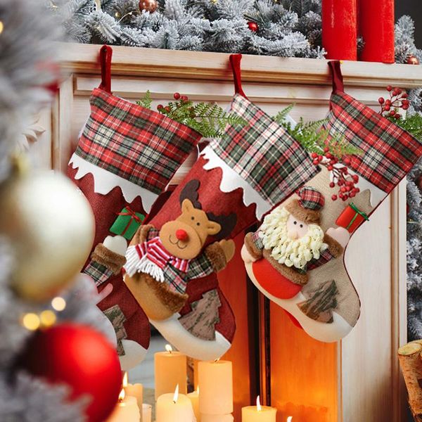 christmas decorations stockings cartoon santa claus snowman socks home year 2022 party xmas tree hanging gift ornament bags
christmas decorations stockings cartoon santa claus snowman socks home year 2022 party xmas tree hanging gift ornament bags