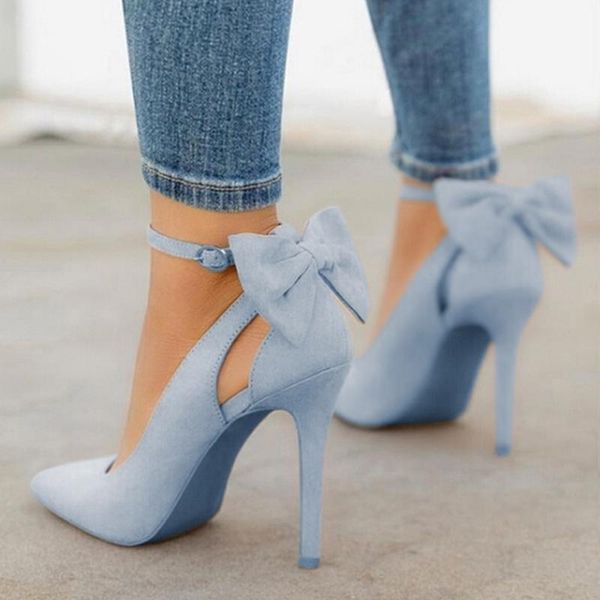 dress shoes women high heels pumps woman pointed toe buckle strap butterfly summer party wedding ladies plus size 35-43, Black
dress shoes women high heels pumps woman pointed toe buckle strap butterfly summer party wedding ladies plus size 35-43, Black