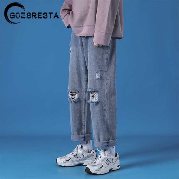hole jeans pants men fashion casual japanese retro trousers s-5xl large size harajuku korean blue 211108
hole jeans pants men fashion casual japanese retro trousers s-5xl large size harajuku korean blue 211108