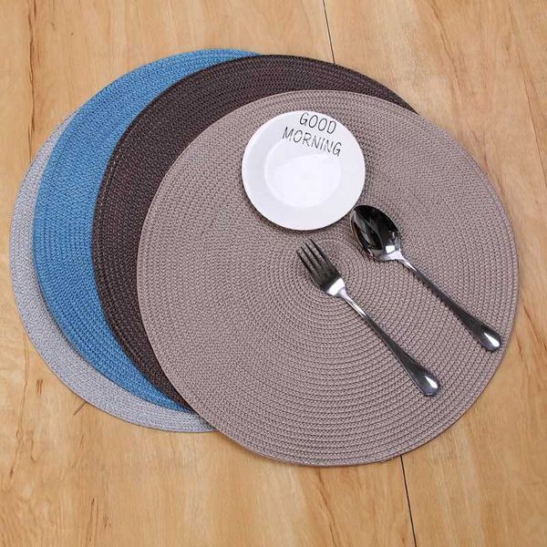 mats & pads 2pcs placemat woven heat pad household anti-scalding western table mat kitchen
mats & pads 2pcs placemat woven heat pad household anti-scalding western table mat kitchen