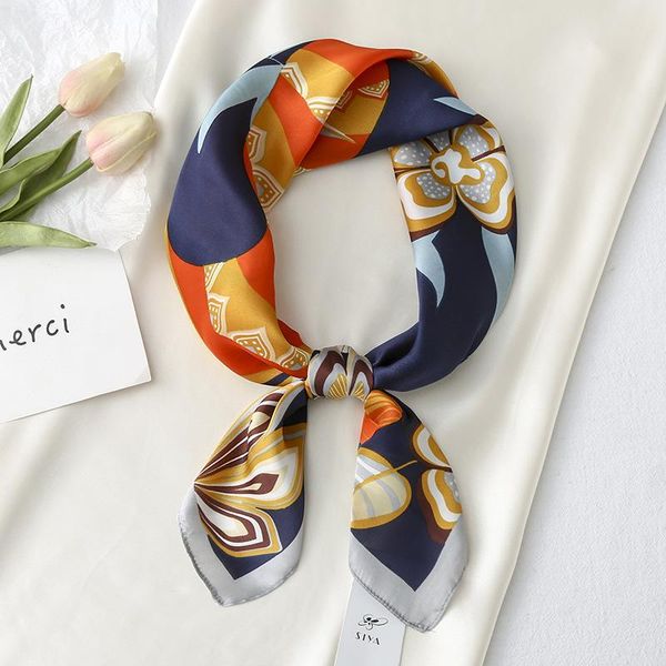 scarves yishine 70*70cm silk finish elegant floral print brand women luxury scarf fine headwraps, Blue;gray
scarves yishine 70*70cm silk finish elegant floral print brand women luxury scarf fine headwraps, Blue;gray