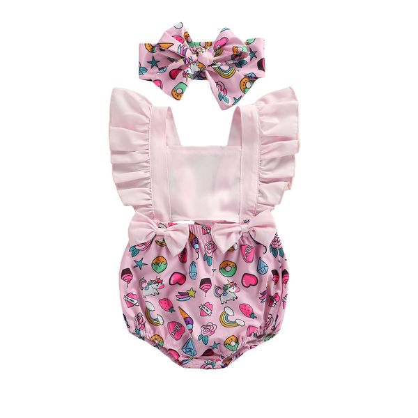 0-18m cute born infant baby girl romper ruffles donut rainbow print overalls jumpsuit sunsuit summer outfits 210515, Blue
0-18m cute born infant baby girl romper ruffles donut rainbow print overalls jumpsuit sunsuit summer outfits 210515, Blue