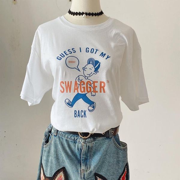 women's t-shirt 1pcs t-shirts womens summer apricot white cartoon printed all-match chic trendy loose kawaii lovely girlish students fe
women's t-shirt 1pcs t-shirts womens summer apricot white cartoon printed all-match chic trendy loose kawaii lovely girlish students fe