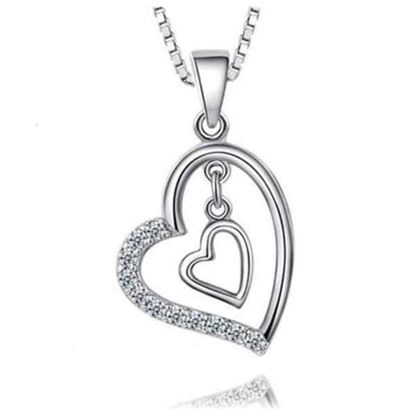pendants wholesale pendant elegant women's jewelry fantastic female necklace 925 solver hollow heart crystal 45cm, Black
pendants wholesale pendant elegant women's jewelry fantastic female necklace 925 solver hollow heart crystal 45cm, Black