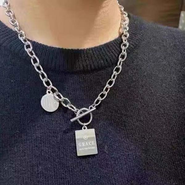 chains gothic short exaggerated necklace punk style geometric pedant link chain choker gifts for women collares de moda, Silver
chains gothic short exaggerated necklace punk style geometric pedant link chain choker gifts for women collares de moda, Silver