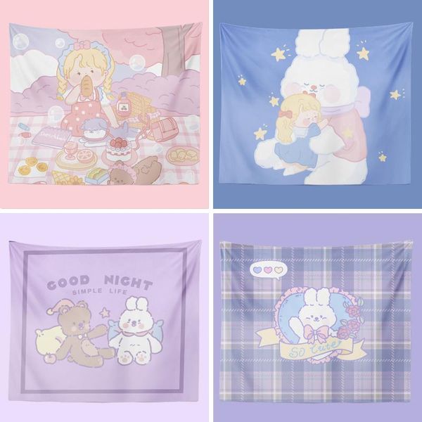 tapestries cute animal colorful tapestry kids art print college dorm aesthetic korea gril decoracao quarto home decor de50gt
tapestries cute animal colorful tapestry kids art print college dorm aesthetic korea gril decoracao quarto home decor de50gt