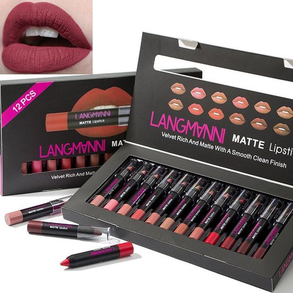 lip gloss lipstick velvet matte waterproof long-lasting moisturizing lipsticks lips makeup cosmetic brown 12pcs/set
lip gloss lipstick velvet matte waterproof long-lasting moisturizing lipsticks lips makeup cosmetic brown 12pcs/set