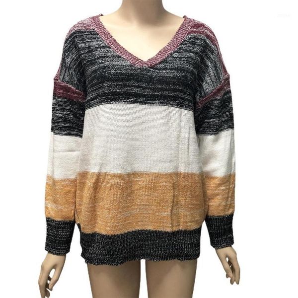 women's sweaters women streetwear v neck long sleeve color block patchwork soft warm knitted sweater pullover, White;black
women's sweaters women streetwear v neck long sleeve color block patchwork soft warm knitted sweater pullover, White;black