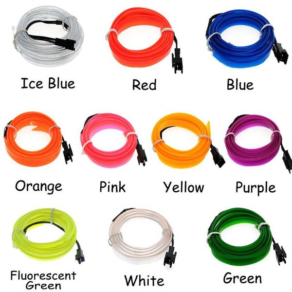 2 3 4 5 led neon lights party decoration el soft glow wire rope cable belt with usb controller car sashes
2 3 4 5 led neon lights party decoration el soft glow wire rope cable belt with usb controller car sashes
