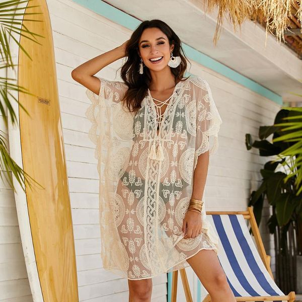 women's swimwear 2021 bikini dress floral lace hollow crochet swimsuit cover-ups bathing suit beachwear tunic beach, White;black
women's swimwear 2021 bikini dress floral lace hollow crochet swimsuit cover-ups bathing suit beachwear tunic beach, White;black