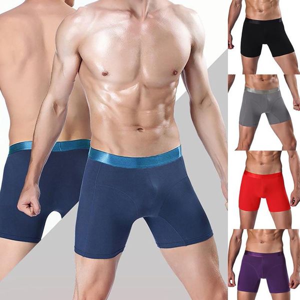underpants boxer men's underwear transparent long breathable wear resistant male cuecas masculinas, Black;white
underpants boxer men's underwear transparent long breathable wear resistant male cuecas masculinas, Black;white