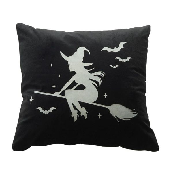 pillow case 45x45cm home glow in dark festival pumpkin witch protective soft cover sofa zipper halloween decoration car 
pillow case 45x45cm home glow in dark festival pumpkin witch protective soft cover sofa zipper halloween decoration car