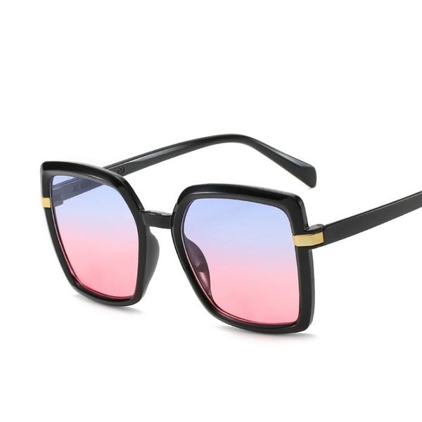 sunglasses women gradient travel brand designer men one piece vintage uv400, White;black
sunglasses women gradient travel brand designer men one piece vintage uv400, White;black