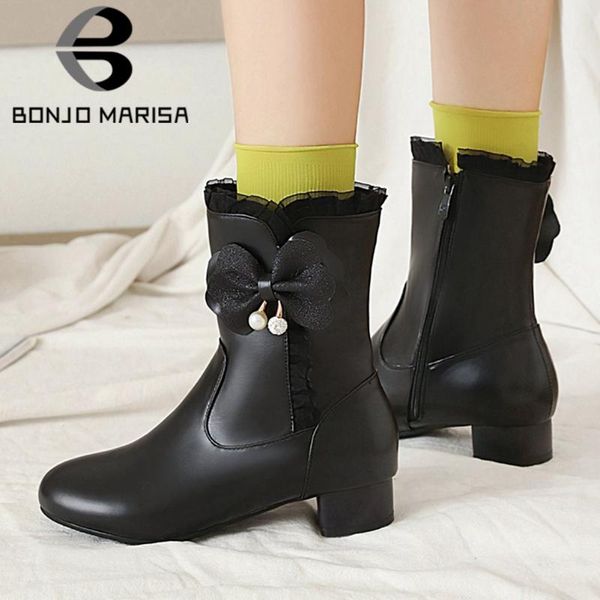 boots chic big size 43 sweet lolita bow tie ruffles girls dating booties winter shoes women, Black
boots chic big size 43 sweet lolita bow tie ruffles girls dating booties winter shoes women, Black