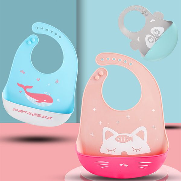 2021 cute baby bibs waterproof silicone bib infant toddler feeding saliva towel cartoon adjustable children apron with pocket
2021 cute baby bibs waterproof silicone bib infant toddler feeding saliva towel cartoon adjustable children apron with pocket
