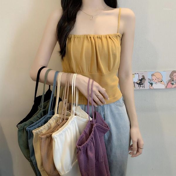 summer women tank ladies solid color ice silk knitted camis sleeveless vest square collar casual camisole femme camisoles & tanks, Black;white
summer women tank ladies solid color ice silk knitted camis sleeveless vest square collar casual camisole femme camisoles & tanks, Black;white