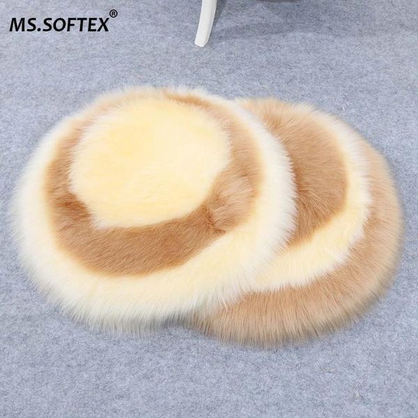 ms.softex plush fur cushion patchwork artificial rug bedroom chair anti slip mat round carpets
ms.softex plush fur cushion patchwork artificial rug bedroom chair anti slip mat round carpets