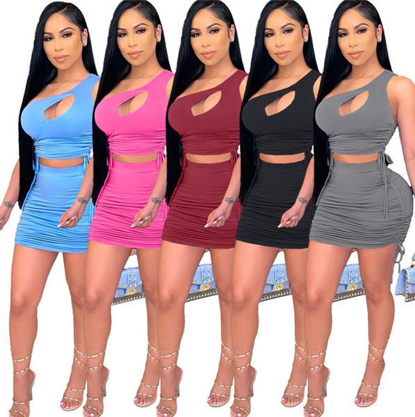 womens two piece dress + mini skirt bodycon dresses summer fashion solid skirts bind one shoulder 8332, White
womens two piece dress + mini skirt bodycon dresses summer fashion solid skirts bind one shoulder 8332, White