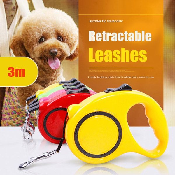 dog collars & leashes 3m leash automatic retractable dogs walking lead pet cat extending traction rope for small medium
dog collars & leashes 3m leash automatic retractable dogs walking lead pet cat extending traction rope for small medium
