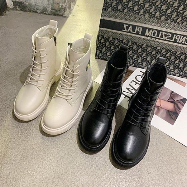 boots winter outdoor warm motorcycle women fashionable thick and comfortable lace-up leather shoes for, Black
boots winter outdoor warm motorcycle women fashionable thick and comfortable lace-up leather shoes for, Black