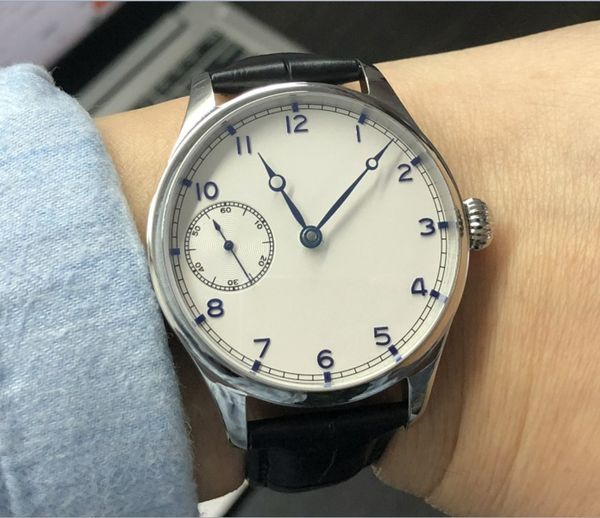 40mm pilot watch no white dial asian 6497 17 jewelry mechanical hand wind movement men watches gr148-20, Slivery;brown
40mm pilot watch no white dial asian 6497 17 jewelry mechanical hand wind movement men watches gr148-20, Slivery;brown