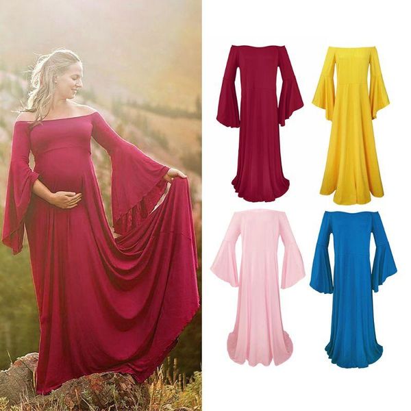maternity dresses pography props pregnancy dress for po shooting off shoulder pregnant maxi gown, White
maternity dresses pography props pregnancy dress for po shooting off shoulder pregnant maxi gown, White