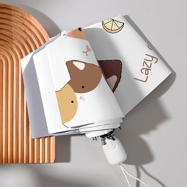 umbrellas windproof mini umbrella portable 3/5 folding cartoon rain women small men cat kids sun protect anti uv parasol
umbrellas windproof mini umbrella portable 3/5 folding cartoon rain women small men cat kids sun protect anti uv parasol