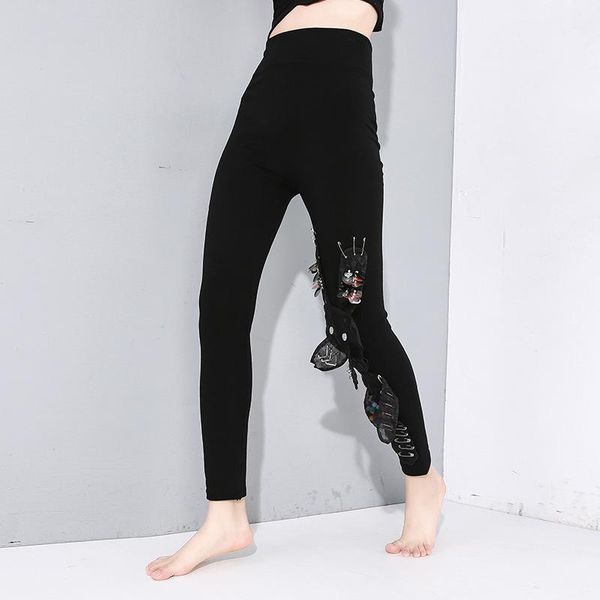 women's pants & capris lanmrem solid color elastic waist trouser with velvet women casual skinny slim trousers 2021 spring pc734, Black;white
women's pants & capris lanmrem solid color elastic waist trouser with velvet women casual skinny slim trousers 2021 spring pc734, Black;white