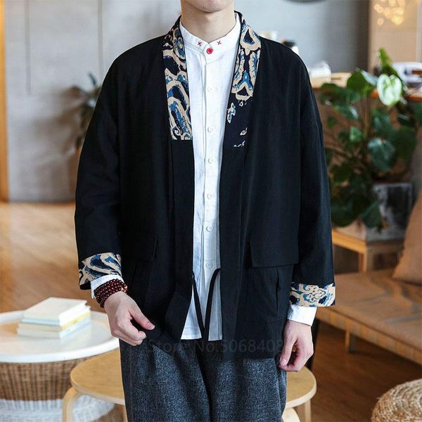 ethnic clothing japanese traditional costumes haori kimono men male yukata cardigan coat jacket autume cotton wave print special design fash, Red
ethnic clothing japanese traditional costumes haori kimono men male yukata cardigan coat jacket autume cotton wave print special design fash, Red