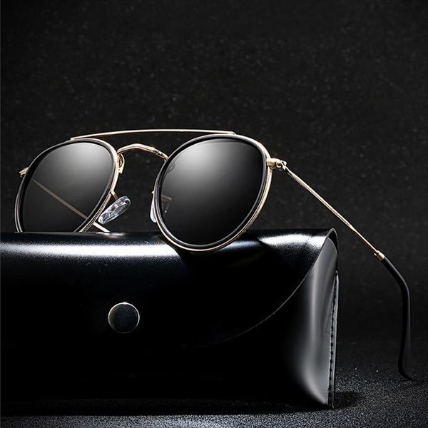 classic round polarized sunglasses brand design men metal driving sun glasses women uv400 shades sunglass eyewear oculos de sol, White;black
classic round polarized sunglasses brand design men metal driving sun glasses women uv400 shades sunglass eyewear oculos de sol, White;black