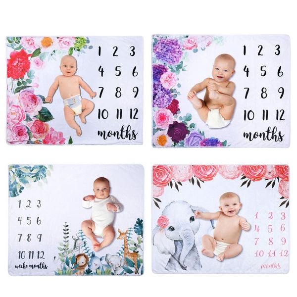 blankets & swaddling baby blanket soft flannel pography monthly po born children cartoon elephant milestone sleeping bath crawling w89e
blankets & swaddling baby blanket soft flannel pography monthly po born children cartoon elephant milestone sleeping bath crawling w89e
