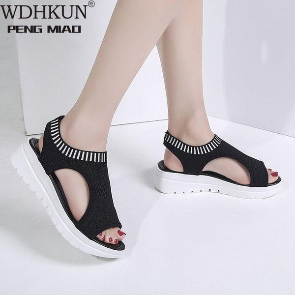 women sandals 2021 female shoes woman summer wedge comfortable ladies slip-on flat sandalias, Black
women sandals 2021 female shoes woman summer wedge comfortable ladies slip-on flat sandalias, Black