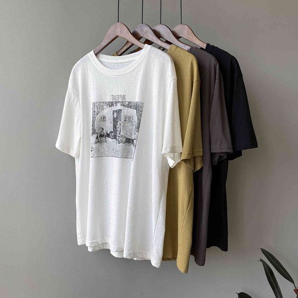 women's t-shirt retro printed t-shirt for women 2021 summer casual pullovers korean round neck loose bottomed f1ou, White
women's t-shirt retro printed t-shirt for women 2021 summer casual pullovers korean round neck loose bottomed f1ou, White