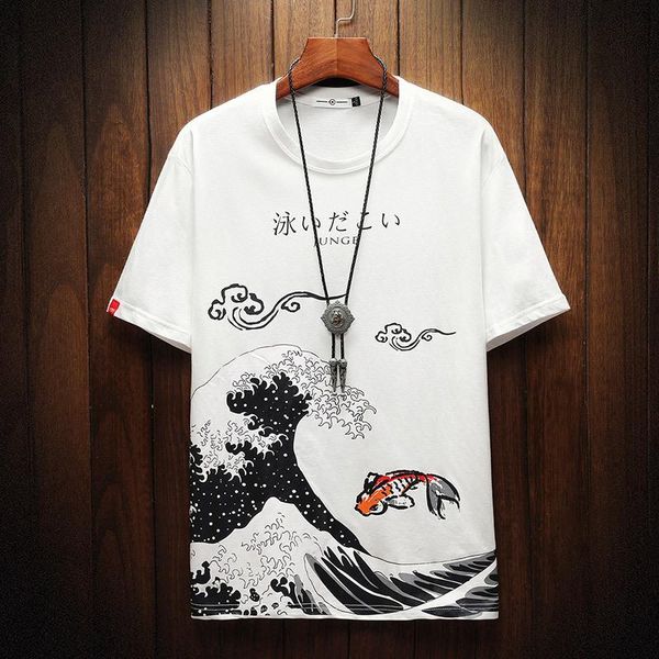 men's t-shirts summer printed t-shirt chinese style loose large trend round neck short sleeve clothing m-5xl, White;black
men's t-shirts summer printed t-shirt chinese style loose large trend round neck short sleeve clothing m-5xl, White;black