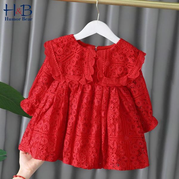 girl's dresses humor bear girls long sleeve dress autumn fashion lace collar hollow out party princess toddler clothes, Red;yellow
girl's dresses humor bear girls long sleeve dress autumn fashion lace collar hollow out party princess toddler clothes, Red;yellow