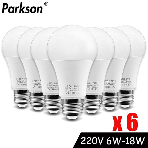 bulbs 6pcs led bulb lamps e27 ac220v 240v real power lamp 18w 15w 12w 9w 6w lampada spotlight table light
bulbs 6pcs led bulb lamps e27 ac220v 240v real power lamp 18w 15w 12w 9w 6w lampada spotlight table light