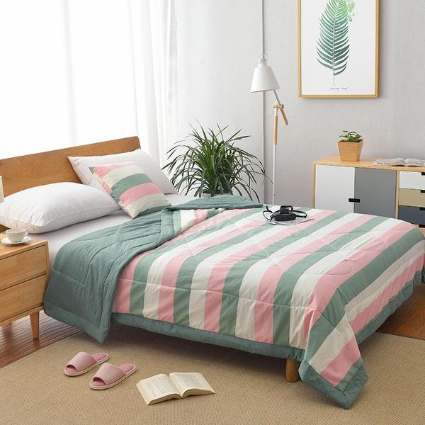comforters & sets geometric stripe pattern home bedding quilt soft comfortable summer air-conditioning multi size cover blanket
comforters & sets geometric stripe pattern home bedding quilt soft comfortable summer air-conditioning multi size cover blanket