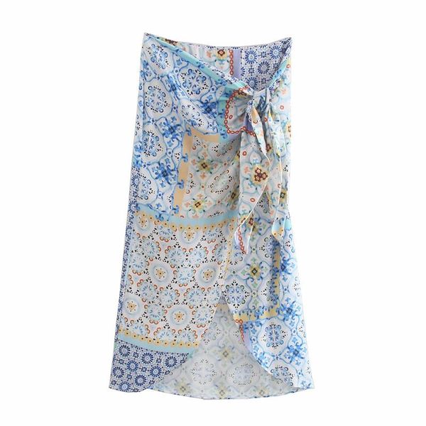 skirts zredara 2021 summer flower skirt slim-fitting small floral pastoral style side slit mid-length knotted, Black
skirts zredara 2021 summer flower skirt slim-fitting small floral pastoral style side slit mid-length knotted, Black