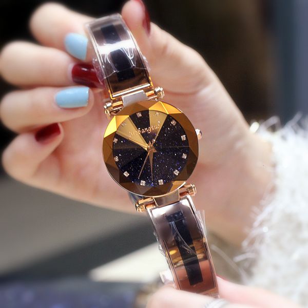 watch personalized fashion women's star face inlaid waterproof bracelet movement wristwatch, Slivery;brown
watch personalized fashion women's star face inlaid waterproof bracelet movement wristwatch, Slivery;brown