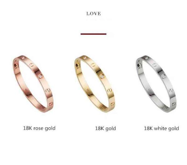 luxury boutique women's men's bracelet rose gold 4 main diamond love bracelet wedding engagement 4 screws, Black
luxury boutique women's men's bracelet rose gold 4 main diamond love bracelet wedding engagement 4 screws, Black