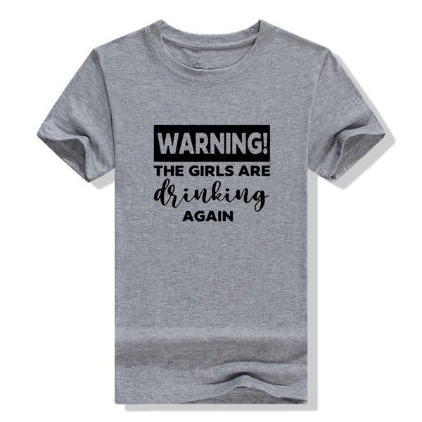 men's t-shirts warning that girls are drinking again t-shirt casual funny drunk for men, White;black
men's t-shirts warning that girls are drinking again t-shirt casual funny drunk for men, White;black