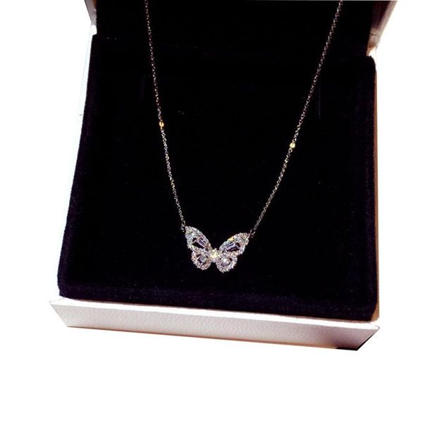 pendant necklaces 2021 simple fashion butterfly female necklace shiny crystal wedding ball valentine gift, Silver
pendant necklaces 2021 simple fashion butterfly female necklace shiny crystal wedding ball valentine gift, Silver
