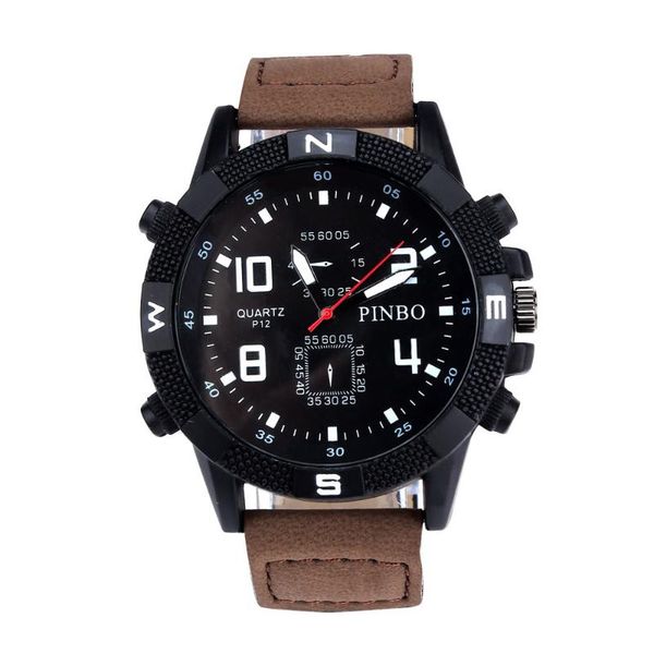 wristwatches #5001luxury men's canvas strap large dial military sport quartz wrist watch reloj hombre arrival s, Slivery;brown
wristwatches #5001luxury men's canvas strap large dial military sport quartz wrist watch reloj hombre arrival s, Slivery;brown