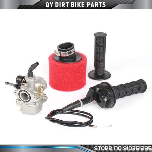 motorcycle fuel system pz19 19mm carburetor + 35mm air filter throttle grip for atv quad dirt pit trail motor bike go kart 50cc 70cc 90cc 11
motorcycle fuel system pz19 19mm carburetor + 35mm air filter throttle grip for atv quad dirt pit trail motor bike go kart 50cc 70cc 90cc 11