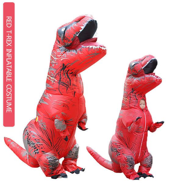 kids red t-rex inflatable costume for halloween mascot fantasy dino cosplay costumes children blow up purim party dress q0910, Blue
kids red t-rex inflatable costume for halloween mascot fantasy dino cosplay costumes children blow up purim party dress q0910, Blue