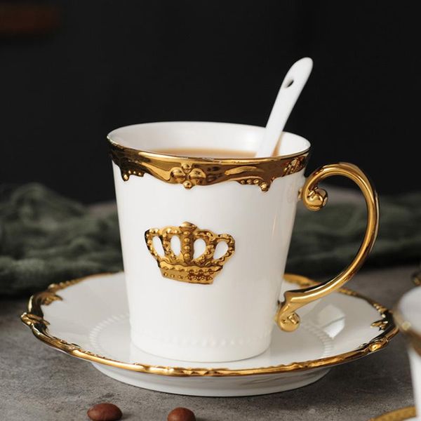 european bone china coffee cup and saucer set royal luxury handmade porcelain ceramic crown teacup cups & saucers
european bone china coffee cup and saucer set royal luxury handmade porcelain ceramic crown teacup cups & saucers