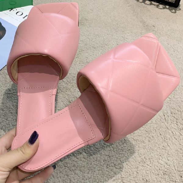 square toe flat 2021 luxury designer slippers 2021 shoes women summer sandals, Black
square toe flat 2021 luxury designer slippers 2021 shoes women summer sandals, Black